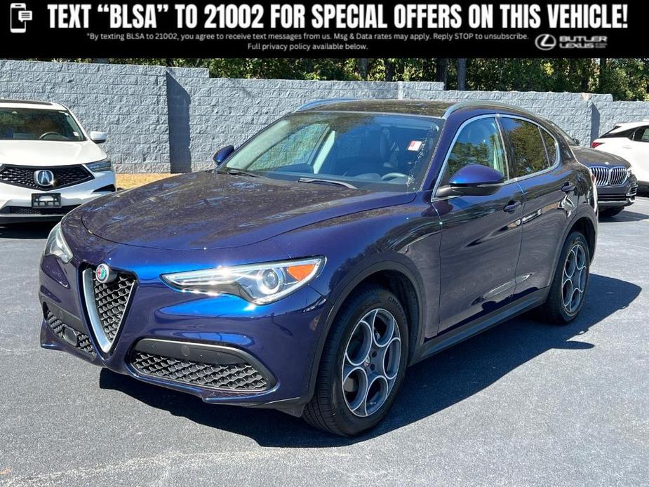 used 2018 Alfa Romeo Stelvio car, priced at $15,991