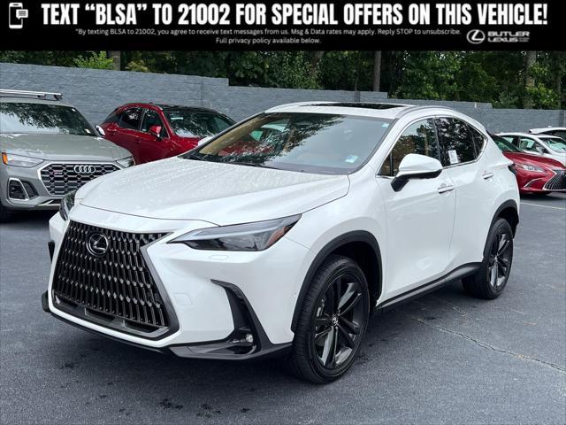 new 2025 Lexus NX 450h+ car, priced at $65,315