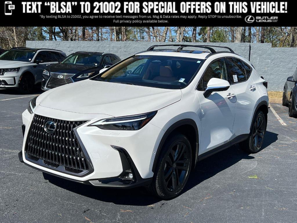 new 2025 Lexus NX 450h+ car, priced at $67,375