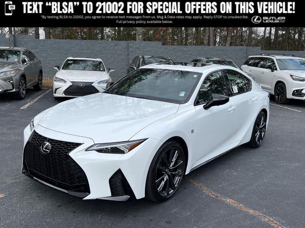 new 2025 Lexus IS 350 car, priced at $52,270