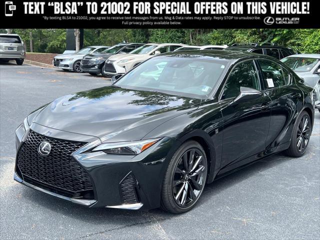 new 2025 Lexus IS 350 car, priced at $46,338