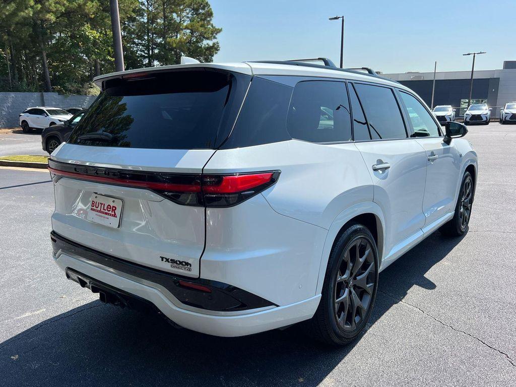 new 2025 Lexus TX 500h car, priced at $76,365