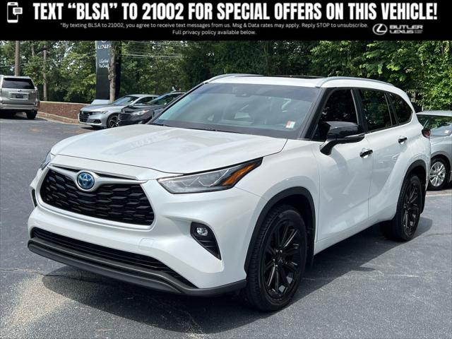 used 2023 Toyota Highlander Hybrid car, priced at $38,890