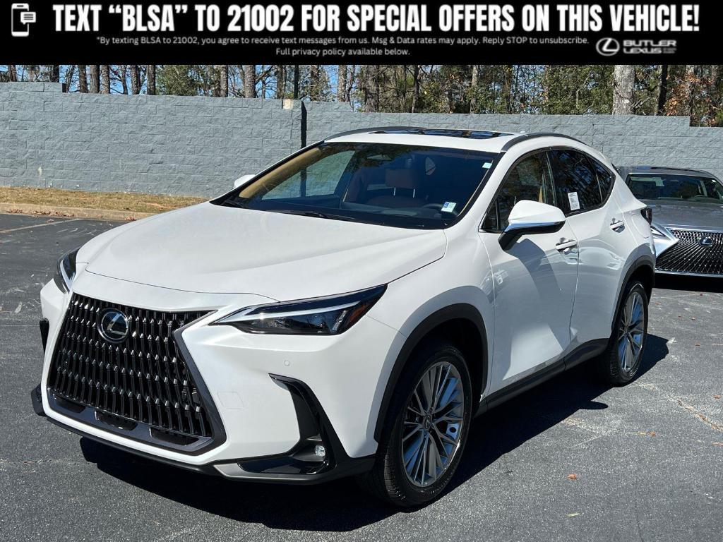 new 2025 Lexus NX 350h car, priced at $55,390