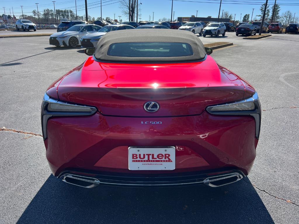 new 2025 Lexus LC 500 car, priced at $115,710