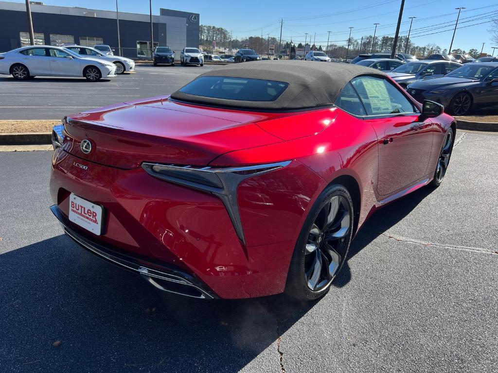 new 2025 Lexus LC 500 car, priced at $115,710