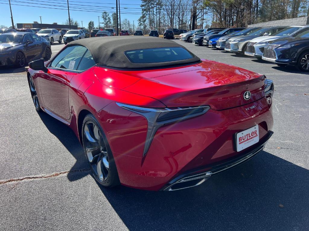 new 2025 Lexus LC 500 car, priced at $115,710