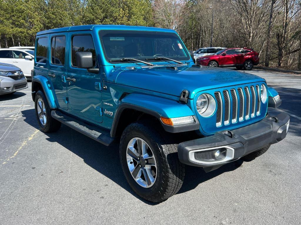 used 2020 Jeep Wrangler Unlimited car, priced at $25,990