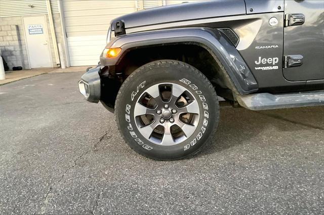 used 2018 Jeep Wrangler Unlimited car, priced at $31,791