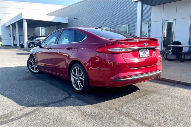 used 2017 Ford Fusion car, priced at $16,341