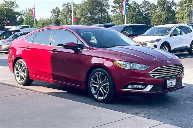 used 2017 Ford Fusion car, priced at $16,341
