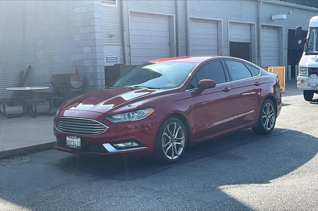 used 2017 Ford Fusion car, priced at $16,341