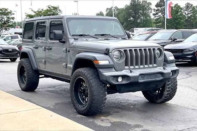 used 2019 Jeep Wrangler Unlimited car, priced at $25,291