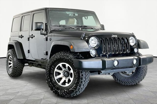 used 2016 Jeep Wrangler Unlimited car, priced at $24,991
