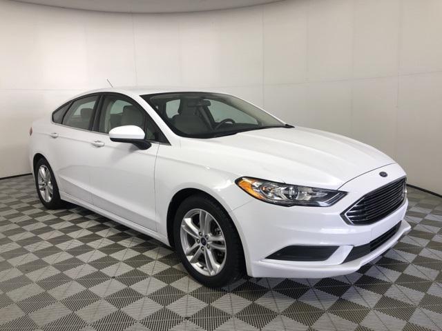 used 2018 Ford Fusion car, priced at $16,291