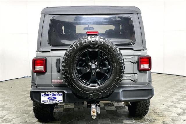 used 2022 Jeep Wrangler car, priced at $29,541