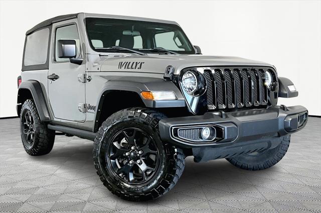 used 2022 Jeep Wrangler car, priced at $29,541