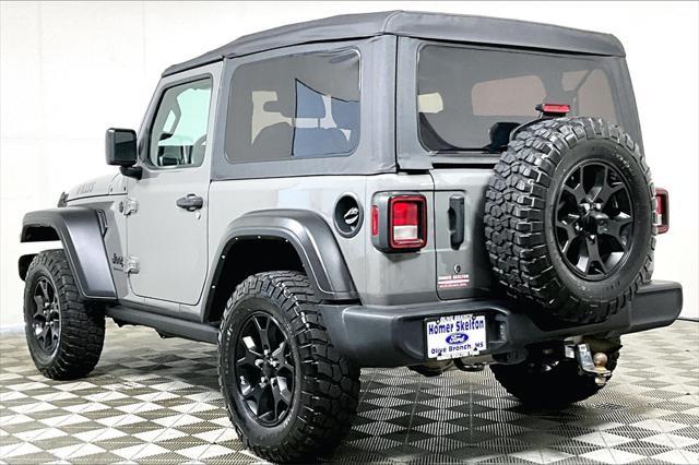 used 2022 Jeep Wrangler car, priced at $29,541