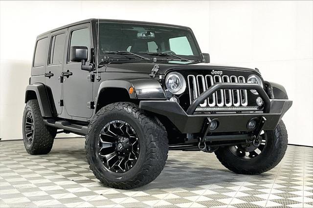 used 2016 Jeep Wrangler Unlimited car, priced at $27,641