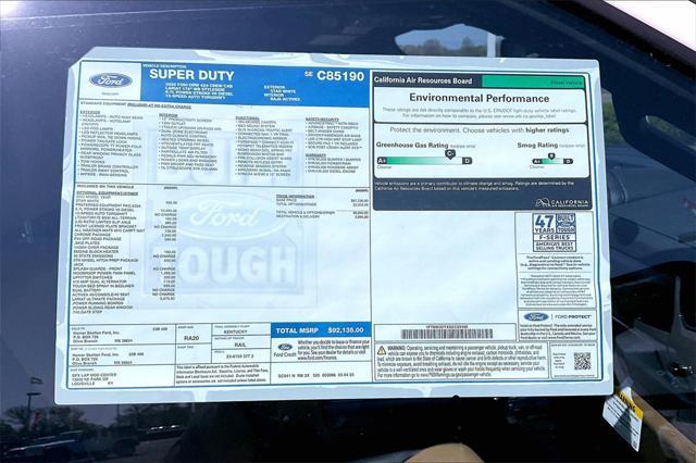 new 2025 Ford F-350 car, priced at $92,135