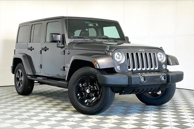 used 2017 Jeep Wrangler Unlimited car, priced at $28,341