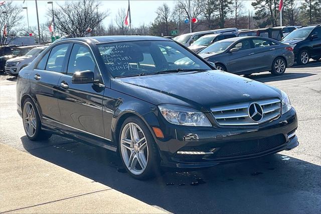 used 2011 Mercedes-Benz C-Class car, priced at $12,141