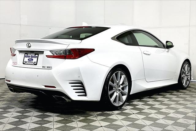 used 2015 Lexus RC 350 car, priced at $20,941