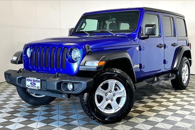 used 2019 Jeep Wrangler Unlimited car, priced at $24,841