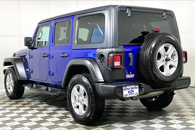 used 2019 Jeep Wrangler Unlimited car, priced at $24,841