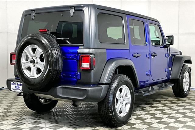 used 2019 Jeep Wrangler Unlimited car, priced at $24,841