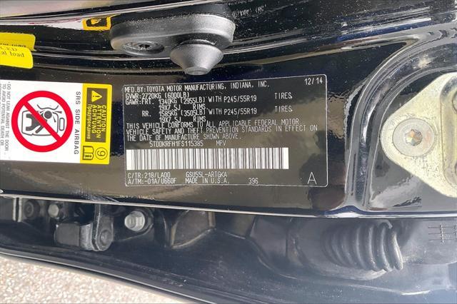 used 2015 Toyota Highlander car, priced at $25,841