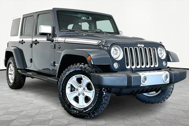 used 2017 Jeep Wrangler Unlimited car, priced at $26,591