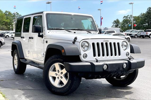 used 2016 Jeep Wrangler Unlimited car, priced at $26,791