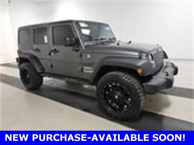 used 2016 Jeep Wrangler Unlimited car, priced at $25,991