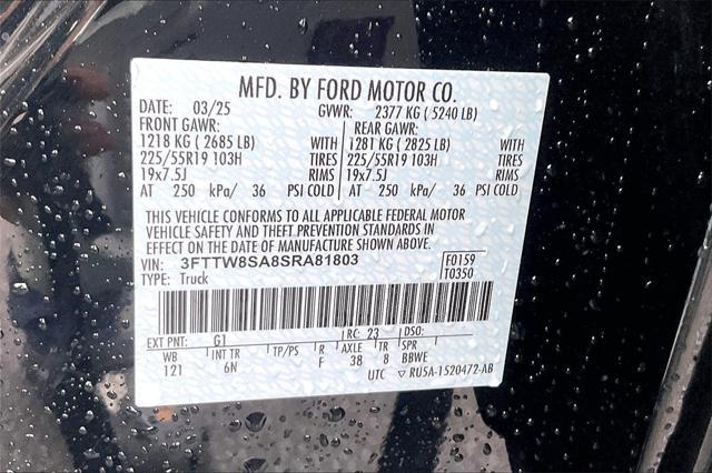 new 2025 Ford Maverick car, priced at $39,425