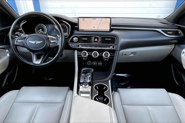 used 2023 Genesis G70 car, priced at $30,091
