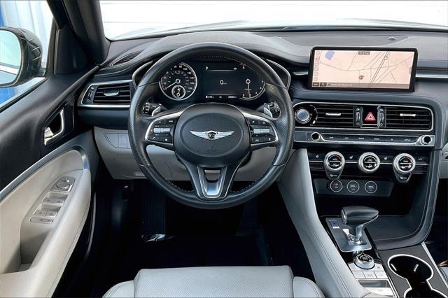 used 2023 Genesis G70 car, priced at $30,091