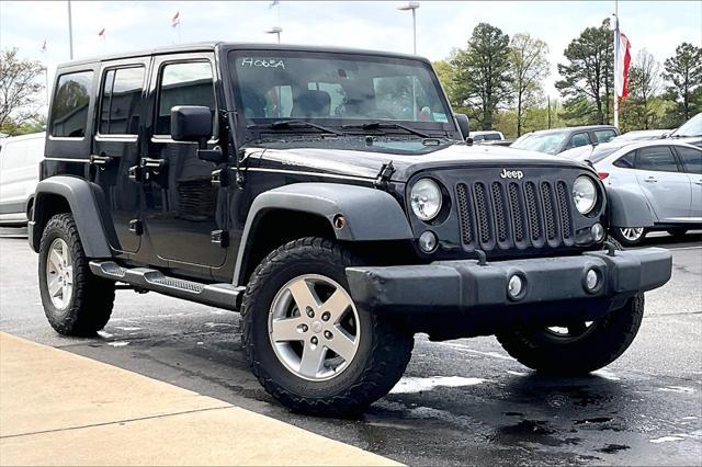 used 2014 Jeep Wrangler Unlimited car, priced at $17,241