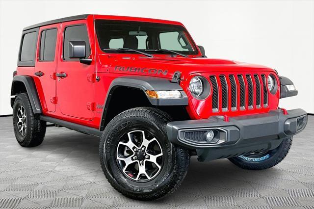 used 2020 Jeep Wrangler Unlimited car, priced at $34,551