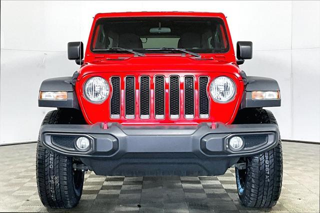 used 2020 Jeep Wrangler Unlimited car, priced at $34,991