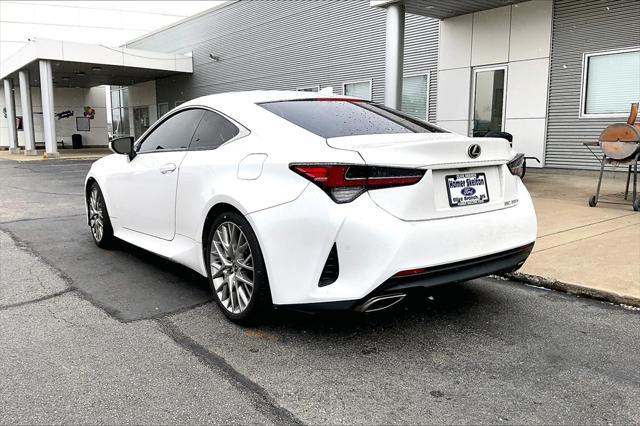 used 2019 Lexus RC 350 car, priced at $29,341