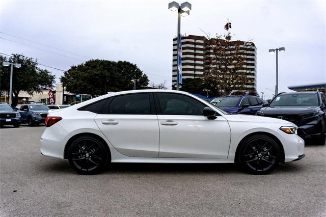 new 2025 Honda Civic Hybrid car, priced at $30,555