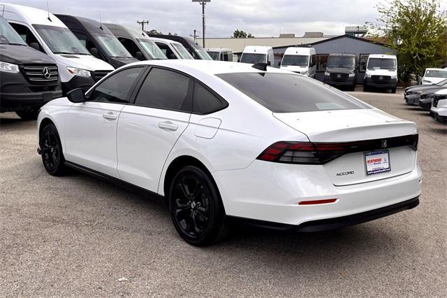 new 2025 Honda Accord car, priced at $32,210