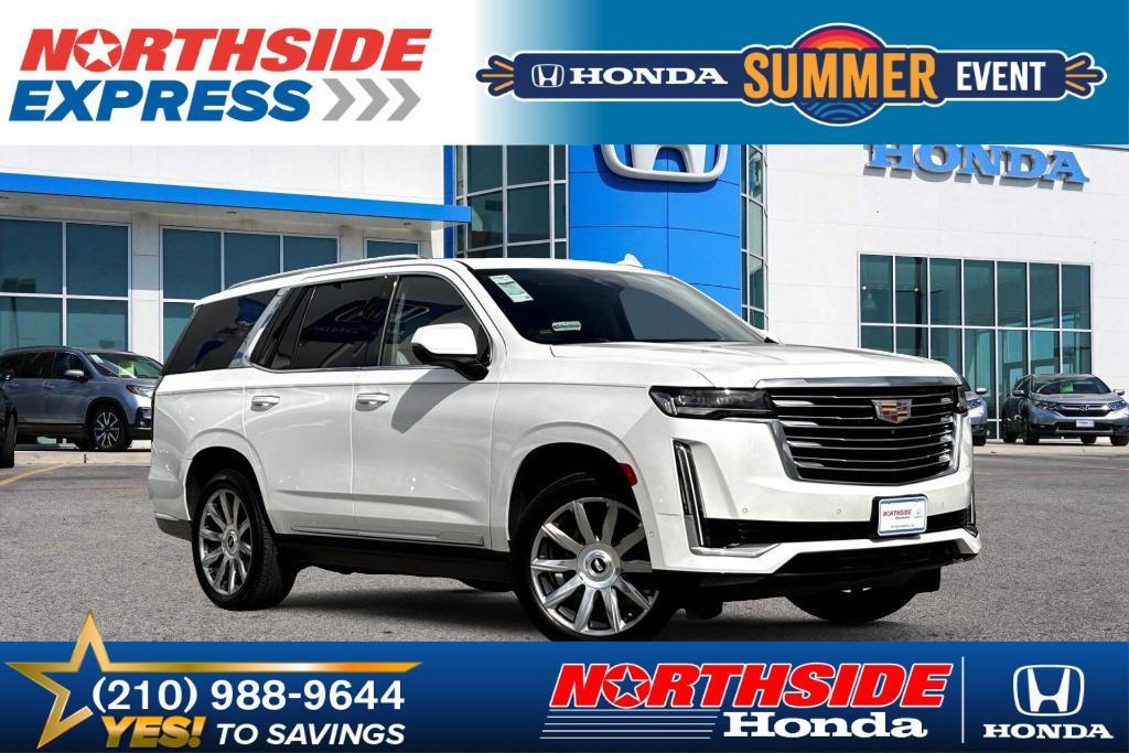 used 2021 Cadillac Escalade car, priced at $57,809