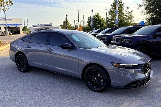 new 2025 Honda Accord car, priced at $32,210
