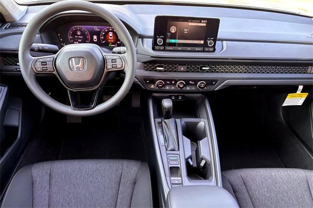 new 2025 Honda Accord car, priced at $32,210
