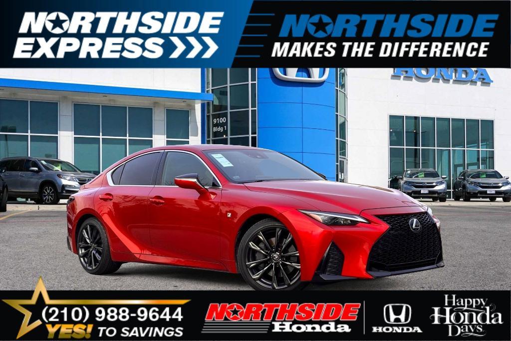 used 2021 Lexus IS 350 car, priced at $38,977