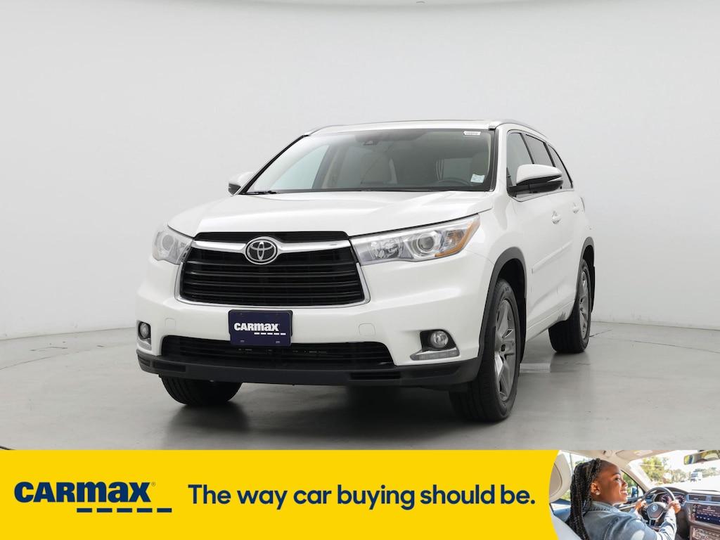 used 2015 Toyota Highlander car, priced at $21,998