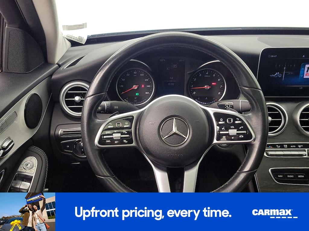 used 2019 Mercedes-Benz C-Class car, priced at $23,998