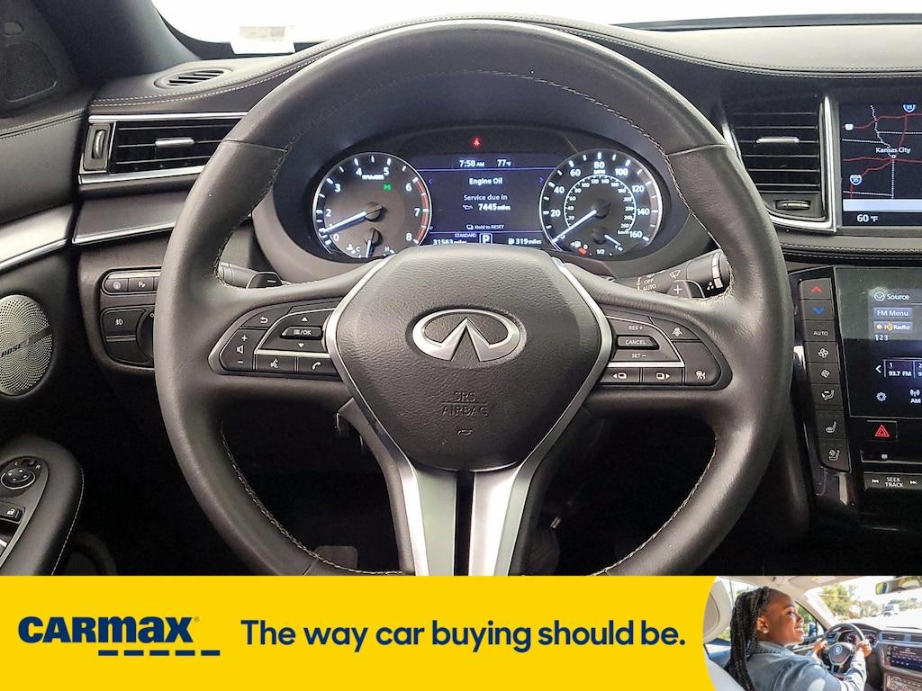 used 2022 INFINITI QX55 car, priced at $32,998